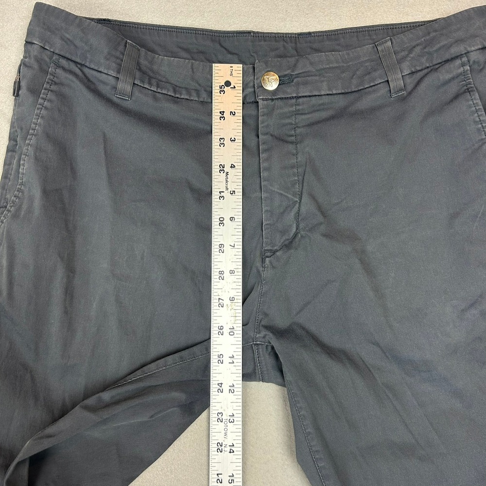 Birddogs Lined Chino Pants Stretch Built-in Liner Mens 36x32 Gray - Picture 5 of 14